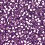 Silver-Lined Duracoat Lilac Miyuki Delica Beads 11/0 (DB2169-TB)