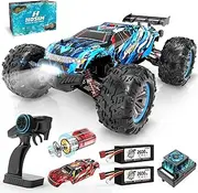 Hosim Brushless RC Cars, 1:10 68+ KMH High Speed Remote Control Car for Adults Boys, 4X4 All Terrains Waterproof Off Road Hobby Grade Large Fast Racing Buggy Toy Gift Monster Trucks