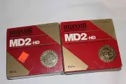 MAXELL - MD2-HD - Mini Floppy Disk - 10 Pack X2 - NEW/SEALED, open box