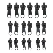 18x/Set Zippers Repair Kits Zippers Sliders Removable Zippers Pullers for Jeans