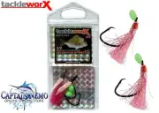 XXX MARINE DIY SNAPPER FISHING RIGS ATTRACTOR 5/0 - PINK TACKLEWORX TS400P