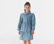 Eve Girl Youth Girls' Hannah Denim Dress - Denim