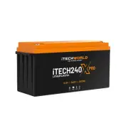 iTechworld PRO Lithium iTECH240X Deep Cycle Battery with Bluetooth LiFePO4 240Ah