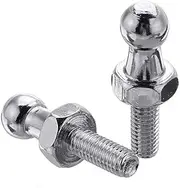 10mm Stainless Steel Ball Stud Bolt M6 Struts Ball Ended Bolt Bonnet 2pcs