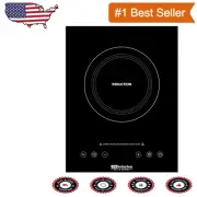 Compact Single Element Induction Cooker with Timer & Safety Lock - 1800W