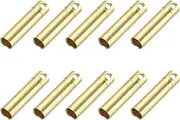 uxcell 10 Pcs Banana Plugs Connector 3mm Male Banana Plug for Speaker Wire RC Battery ESC Motor
