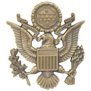 US Army AGSU Officer Cap Device