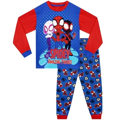 Spiderma Amazing Spidey Kids Boys Loungewear PJs Pyjama Set PJs Set