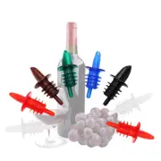 5pcs Oil Bottle Nozzle Pourer Spout Stopper Dispenser Liquor Wine Pourer 6.5*3cm