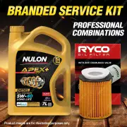 Ryco Oil Filter Nulon 7L APX5W40D2 Engine Oil Kit for Mercedes Benz Glc250D X253