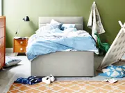 Paddington Bed Frame with Trundle - King Single / Ivory