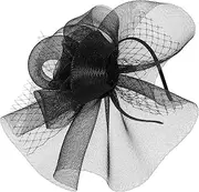 [SAFIGLE] Headband for Women Women Fascinator Headwear Mesh Plume Headband Fascinator Clip for Tea Party Hair Accessories