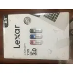 LEXAR USB 3.0隨身碟 64GB 三入裝   台北/新竹