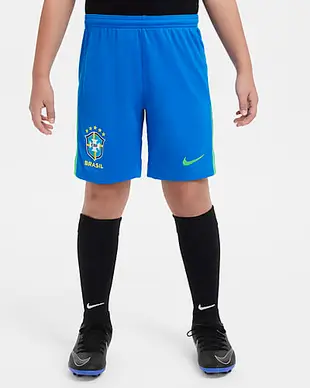 Brazil 2024 Stadium 主場 大童 Nike Dri-FIT 復刻版足球短褲