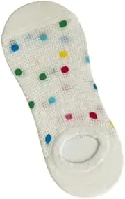 [Xiao Hua] 3 Pairs No Show Socks Womens - Non Slip Low Cut Ankle - Invisible Liner Socks for Casual & Formal Wear - Soft & Stretchable,White A, White a, One Size