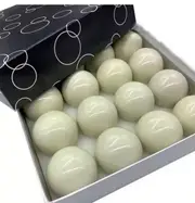 BOX Pool Snooker Billiard Table White Cue Balls 2" inch