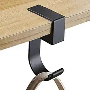 Bag Hanger for Table | Under Desk Headphone Holder,Portable 5-Shaped Hook, Movable Table Rack, Heavy Duty Organizer Space-Saving for Hats Coats Umbrellas