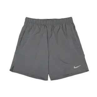 Nike 短褲 Dri-FIT Challenger 男款 灰 銀 速乾 寬鬆 梭織 跑步 訓練 瑜珈 運動褲 DV9345-084