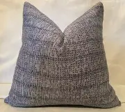 20”sq HOLLAND & SHERRY Astral Drizzle Mélange 100% Wool Custom PILLOW COVER