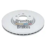 Bremtec Euro-Line GeoZinc Coated Brake Rotor - BDR27610EL
