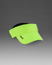 Performance Visor, 2XU, OSFA, Volt/Black, Unisex