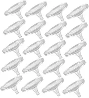 20pcs Rockery Fountain Ball Holder Water Fountain Ball Holder Fish Tank Fountain Ball Holder Small Ball Display Stand Sphere Display Crystal Sphere Holder Clear Rack for Ball