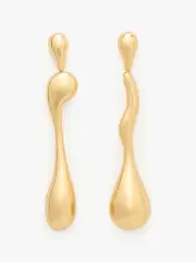 Molten Linear Earrings