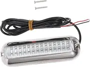 Kisangel LED Underwater Boat Light Stainless Steel Light for Pools and Gardens LED Durable Corrosion Resistant Design for Unique Atmosphere