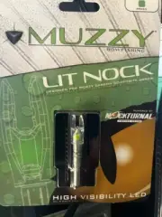 Muzzy Bowfishing Lighted LIT Nock for Carbon Composite Fish Arrows