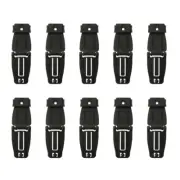 10 PCS Backpack Accessories Accessory Strap Webbing Carabiner Bungee Cord