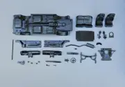 Tamiya 1/24 TOYOTA CELICA SUPRA LONG BEACH GP MARSHAL CAR CHASSIS AND INTERIOR