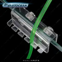 在飛比找ETMall東森購物網優惠-vastocean滴定管 架亞克力夾缸魚缸管架滴定泵水管軟管