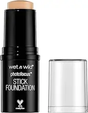 [Wet n Wild] Photo Focus Matte Foundation Stick Makeup, Soft Beige | Vegan & Cruelty-Free