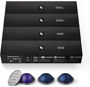 [Nespresso] Capsules VertuoLine, Espresso, Bold Variety Pack, Medium and Dark Roast Espresso Coffee, 40 Count Coffee Pods, Brews (VERTUOLINE ONLY), 1.35 Ounce, 10 Count (Pack of 4)