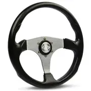 SAAS Steering Wheel Poly 14" ADR Octane Titanium Spoke SW515T-R