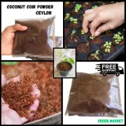 100g Coco Coir Peat Powder Coconut Organic Hydroponic Growing Media Natural