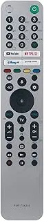 [VINABTY] RMF-TX621E Replacement Voice Remote Fit for Sony 4K 8K Bravia TV A80J A84J A90J W800 X75 X75A X80AJ X80J X81J X85J X86J X89J X90J X91J X92 X94J X95J Z9J Z9J