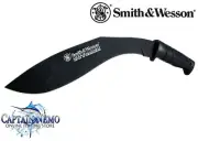 SMITH & WESSON OUTBACK BUSH HOG KUKRI MACHETE WITH BLACK NYLON SHEATH SWBH
