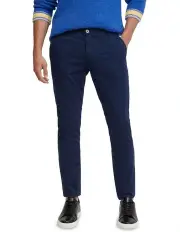 [Oxford] Stretch Skinny Fit Organic Cotton Chinos in Yale