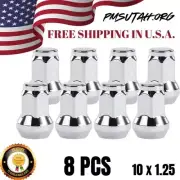 8 Bulge Lug Nuts 2014-2020 Can-Am Commander 800R DPS UTV Wheel Rim Nut Chrome