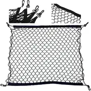 70cm x70cm Car Net,4 Hooks Car Trunk Cargo Net Mesh Storage Organizer,for Ford Everest