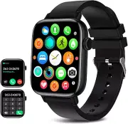 Smart Watch for Iphone/Android Phones (Answer/Make Calls) - 1.9" HD Screen Fitne