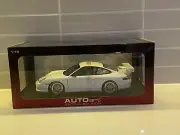 BIANTE/AUTOART 1:18 PORSCHE 911 CARRERA CUP PLAIN BODY VERSION WHITE BRAND NEW