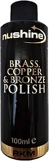 Nushine Brass, Copper & Bronze Polish 100ml - Ecofriendly, Solvent Free & Contains Anti Tarnish Agent to delay Future Tarnish