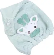 LALADEFIEE Quick Dry Hair Cap Fleece Hair Towel Wrap for Women High Absorbency Bath Towel