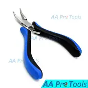 5" Multi-Purpose BENT NOSE PLIERS with Comfortable Rubber Grips Handle Brand New