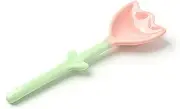 Spoons Three-Dimensional Flower Shape Ceramic Spoon Coffee Spoon Breakfast Spoon Dessert Spoon Ice Cream Spoon Rice Dinner Spoon, 2pcs Tiny Spoon(Color:B,Size:S)