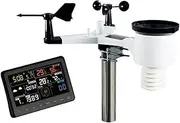 Wireless Transmission Weather Station, Wind Speed, Wind Direction, Temperature, Humidity, Rainfall, Light Weather Meter, Smart Weather Stations, Weather Alerts for Home Garden Farm