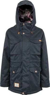 L1 Howler Insulated Snowboard Jacket Womens Size Small Ink Blue New