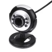High Quality USB2.0 Web Camera 6 LED Night Light HD Webcam MIC For Computer PC Laptop Desktop Webcam Camera